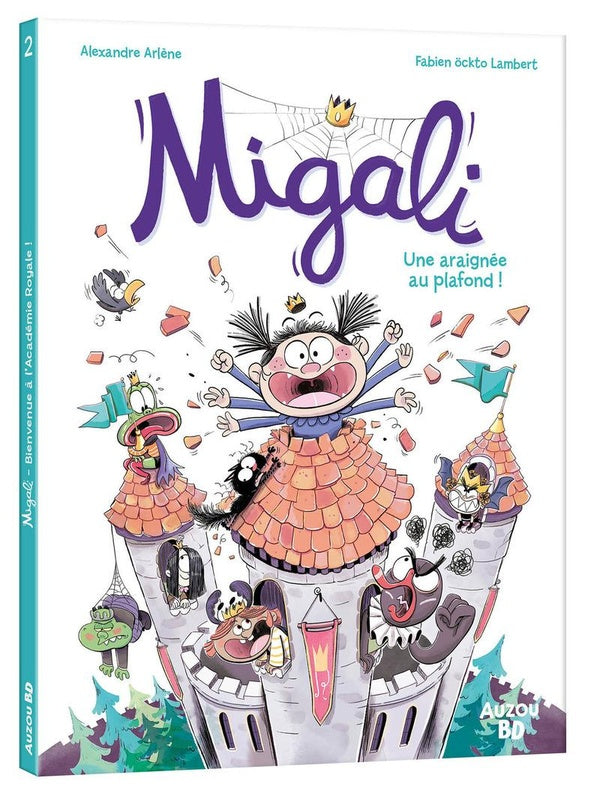 Migali Tome 2 : une araignée au plafond ! - flash vidéo