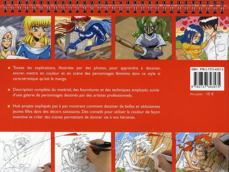Dessiner les héroïnes de mangas ; c'est facile !