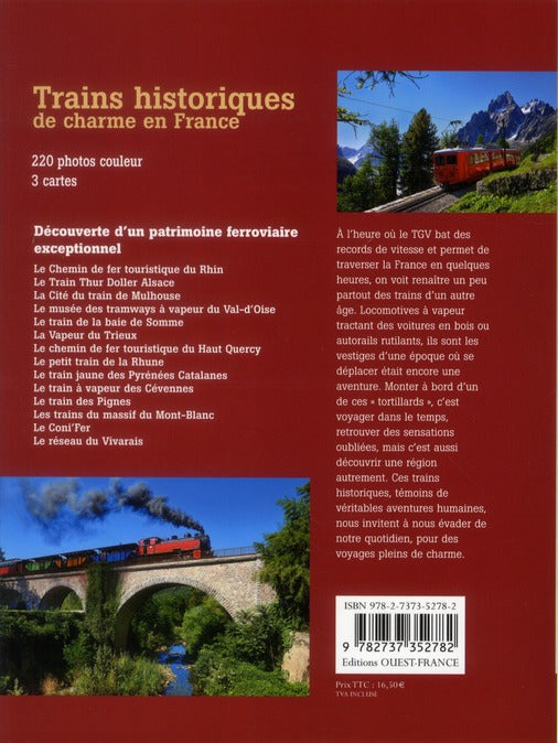 Trains historiques de charme en France