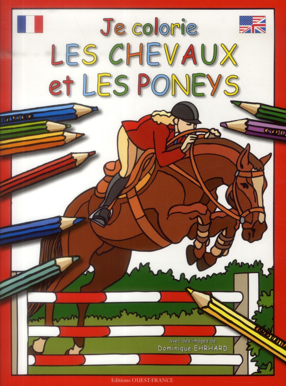 Je colorie : poneys et chevaux
