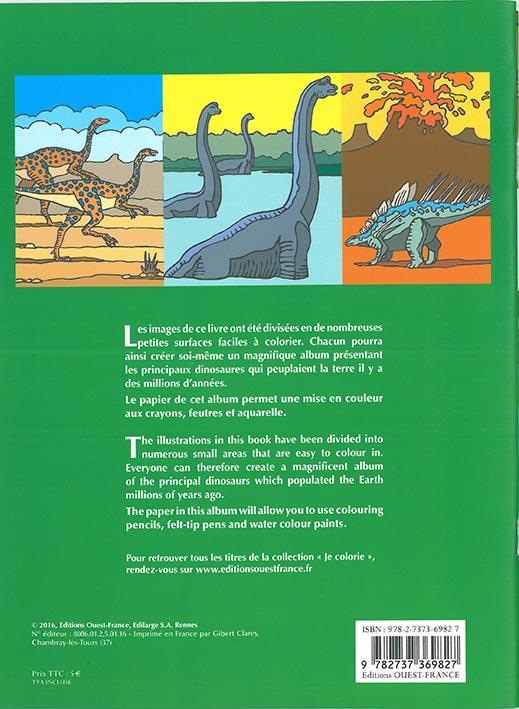 Je colorie les dinosaures