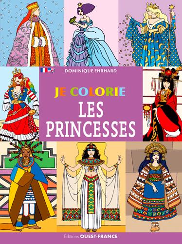 Je colorie : les princesses - flash vidéo