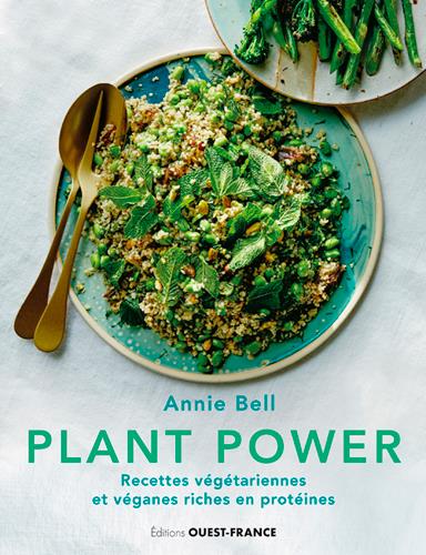 Plant power, recettes végetariennes et véganes riches en protéines - flash vidéo