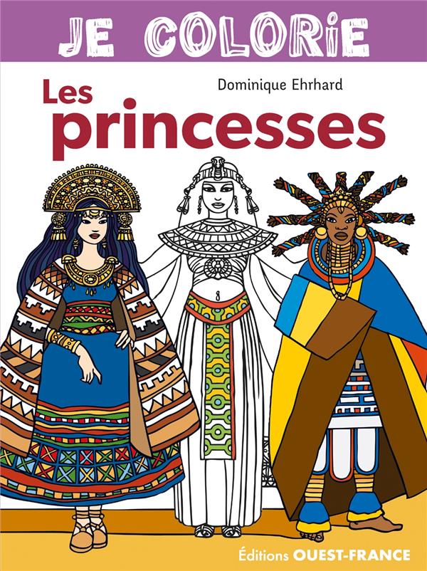 Je colorie : Les princesses