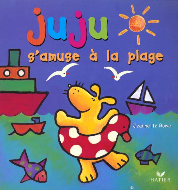 Juju s'amuse a la plage