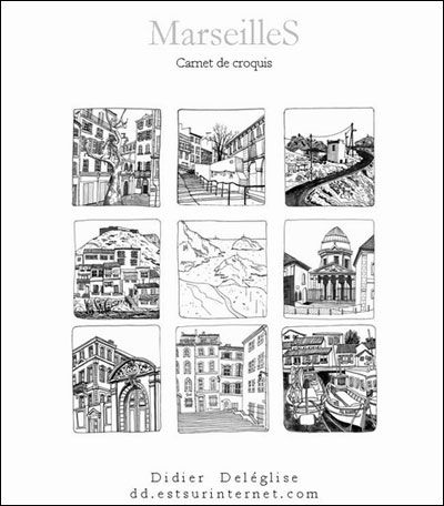 Marseilles ; carnet de croquis