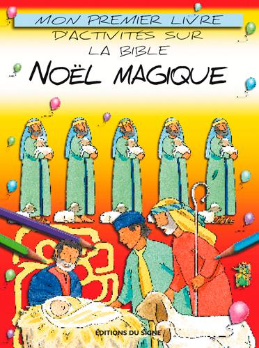 Mon premier livre d'activités sur la Bible ; Noël magique - flash vidéo