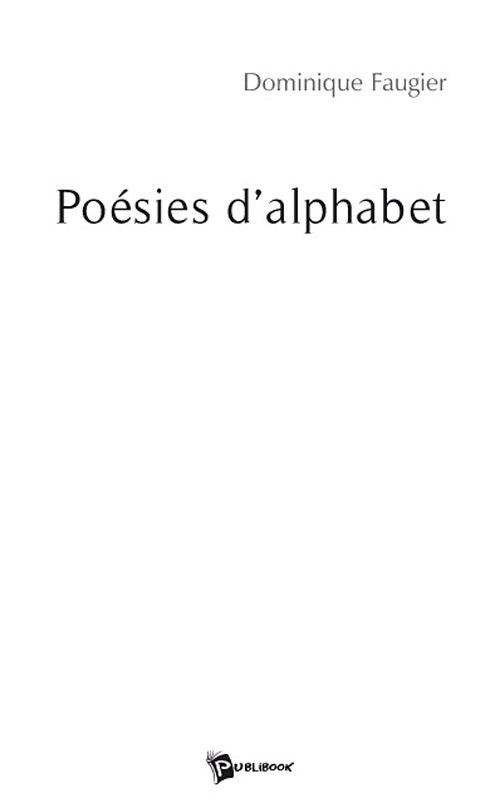 Poésies d'alphabet