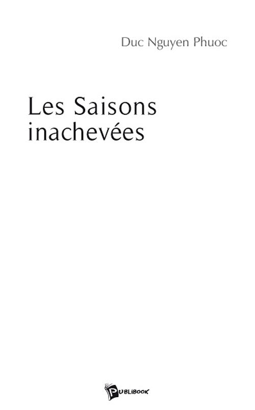 Les saisons inachevées