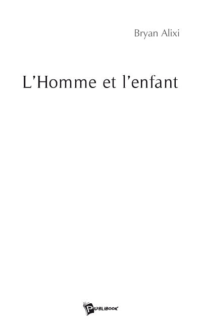 L'homme et l'enfant