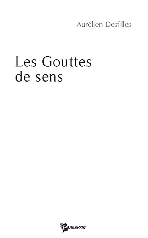 Les gouttes de sens