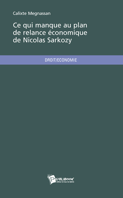 Ce qui manque au plan de relance économique de Nicolas Sarkozy
