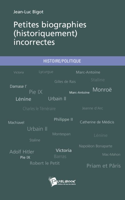 Petites biographies (historiquement) incorrectes