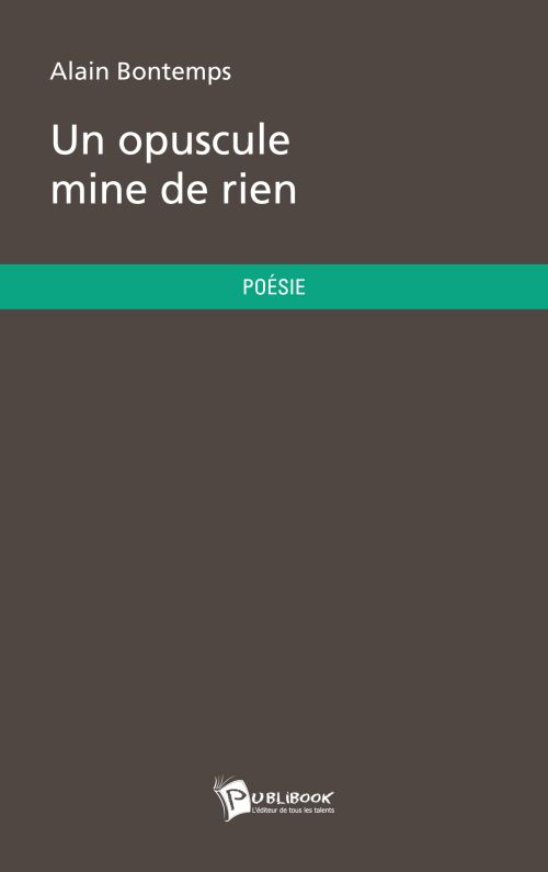 Un opuscule mine de rien