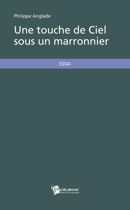 Une touche de ciel sous un marronnier