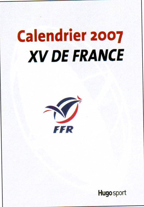 Calendrier du xv de france 2007