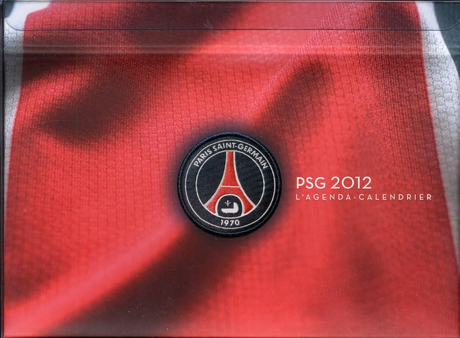 L'agenda calendrier Paris saint-germain 2012