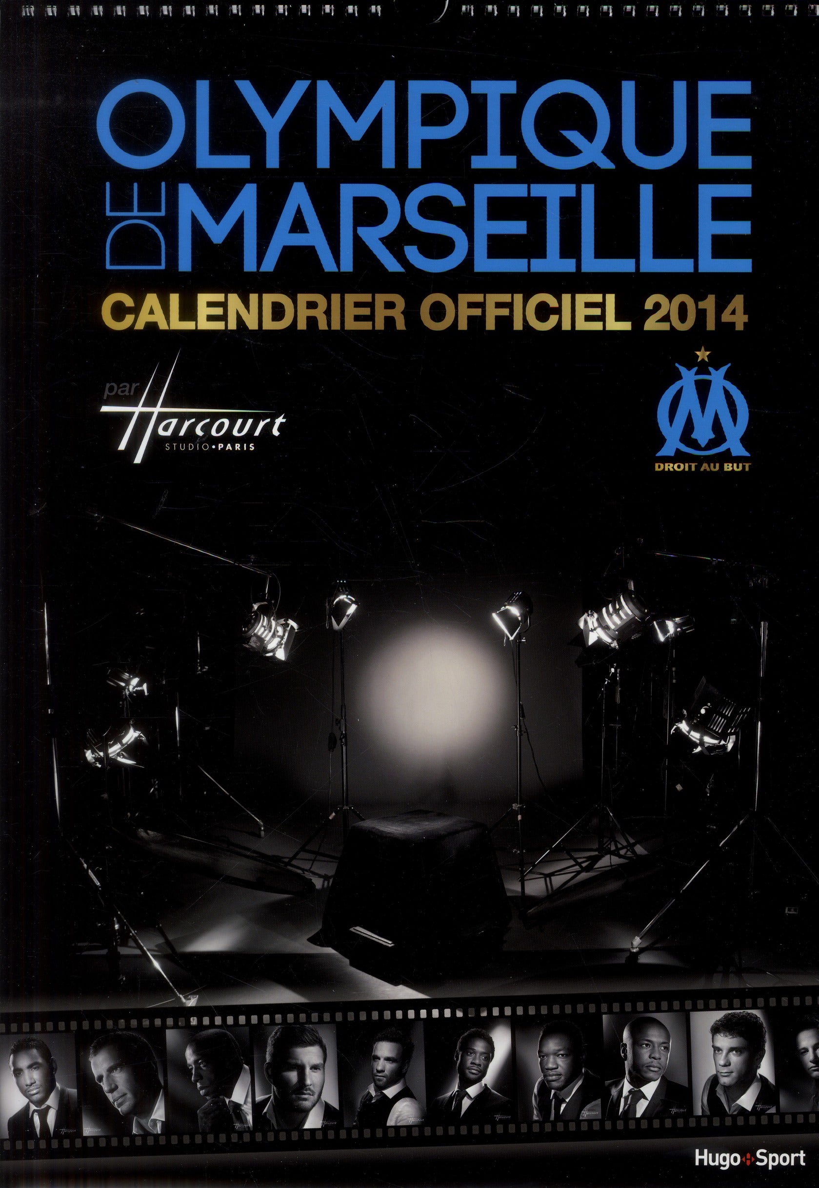 Calendrier mural officiel de l'Olympique de Marseille 2014