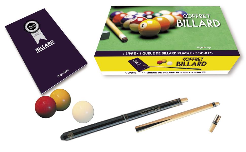 Champion de billard ; coffret