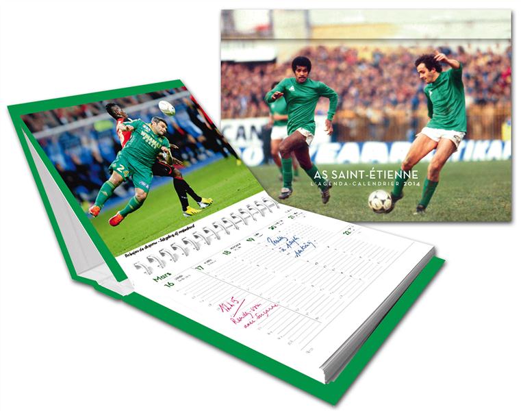 Agenda calendrier AS Saint-Etienne 2014