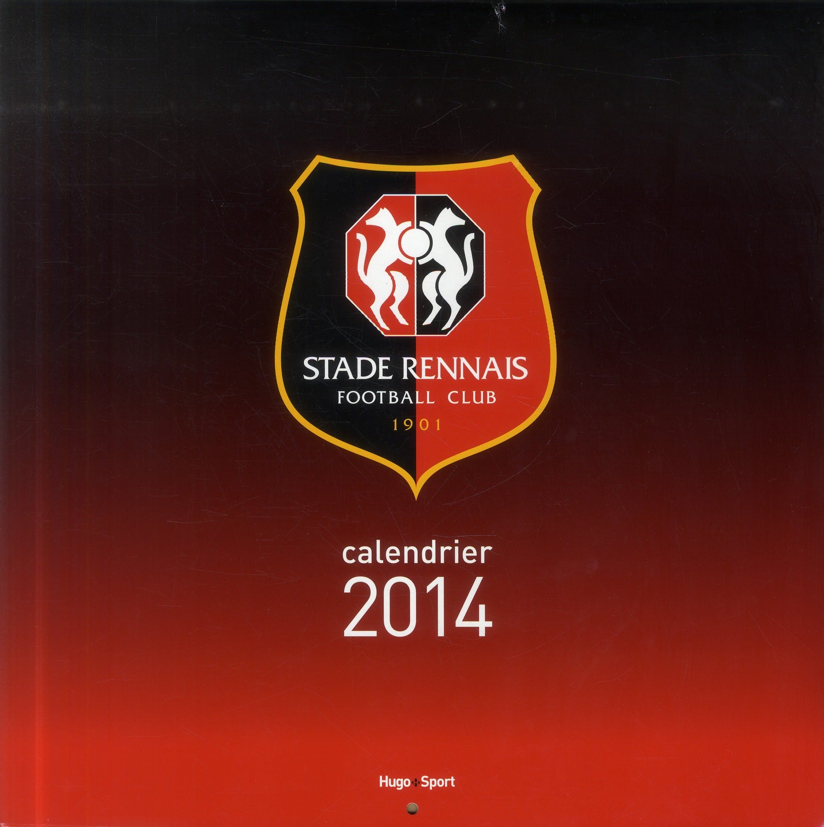 Calendrier mural stade rennais 2014