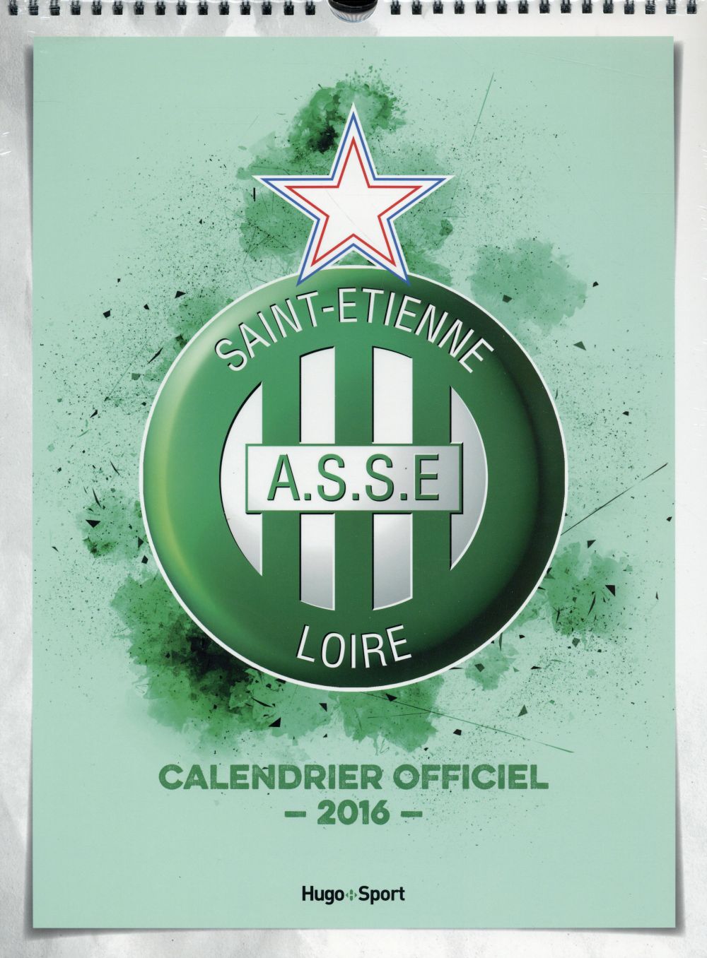 Calendrier mural AS Saint Etienne 2016