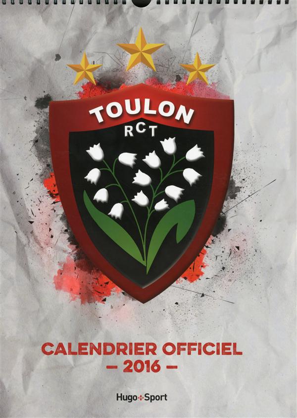 Calendrier mural RC Toulon 2016