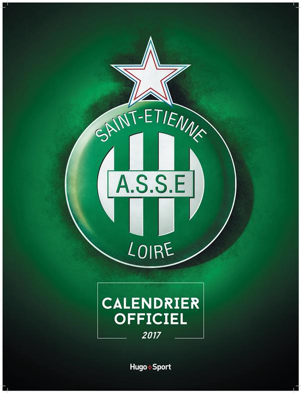 Calendrier mural as saint-etienne 2017