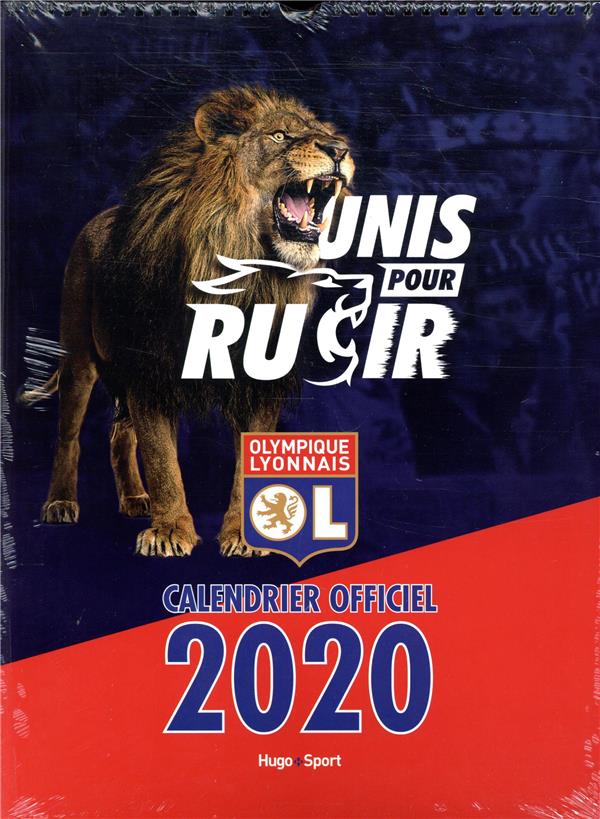 Calendrier mural officiel olympique lyonnais 2020 (édition 2020)