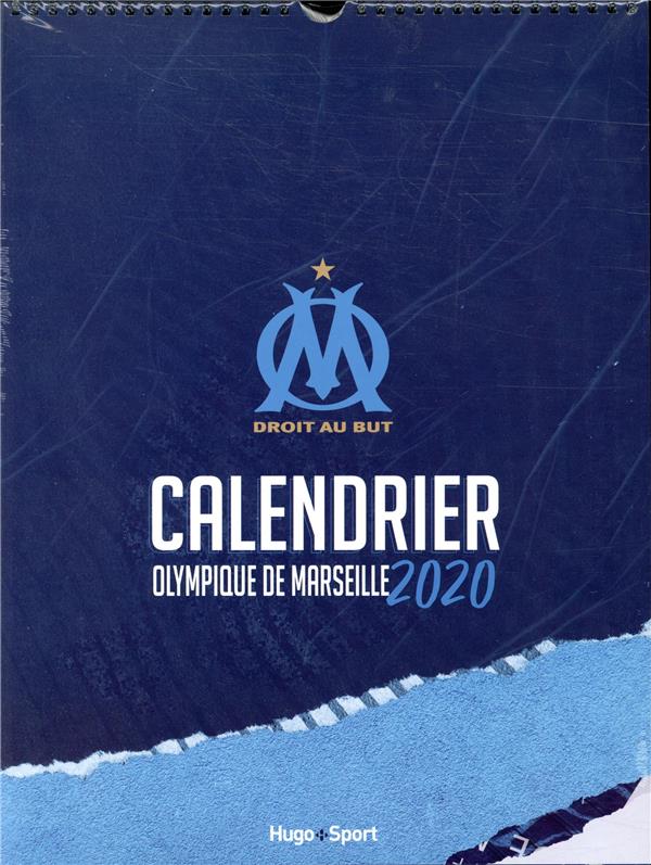 Calendrier mural officiel olympique de marseille 2020