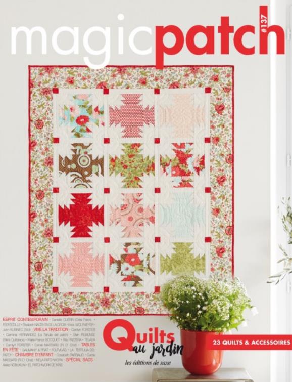 Magic patch n.137 : quilts au jardin