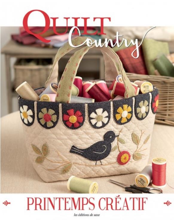 Quilt country n.60 : printemps créatif