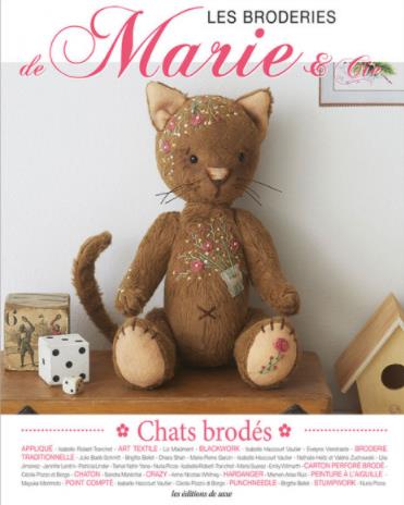 Chats brodés