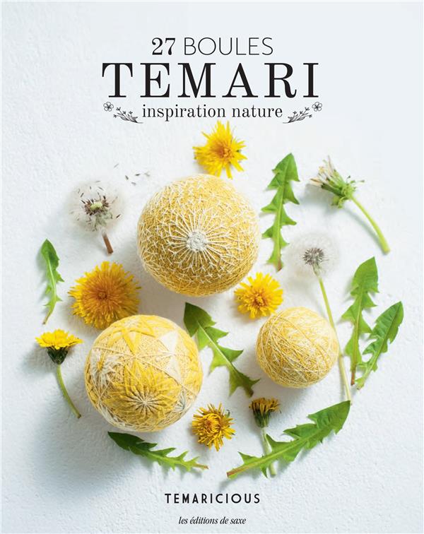 27 boules Temari : inspiration nature