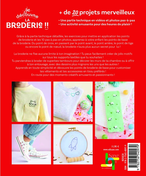 Je découvre la broderie !! + de 20 modèles