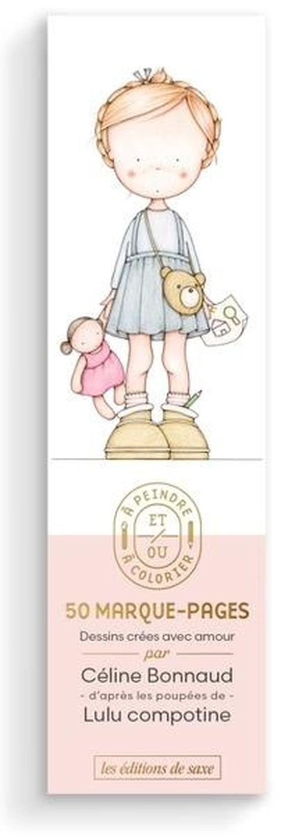 50 marques-pages à peindre et/ou à colorier