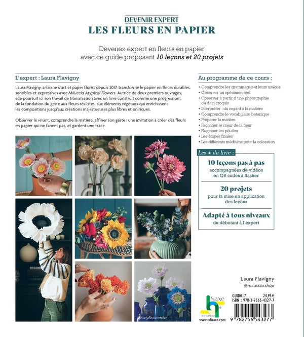 Devenir expert : Les fleurs en papier crépon
