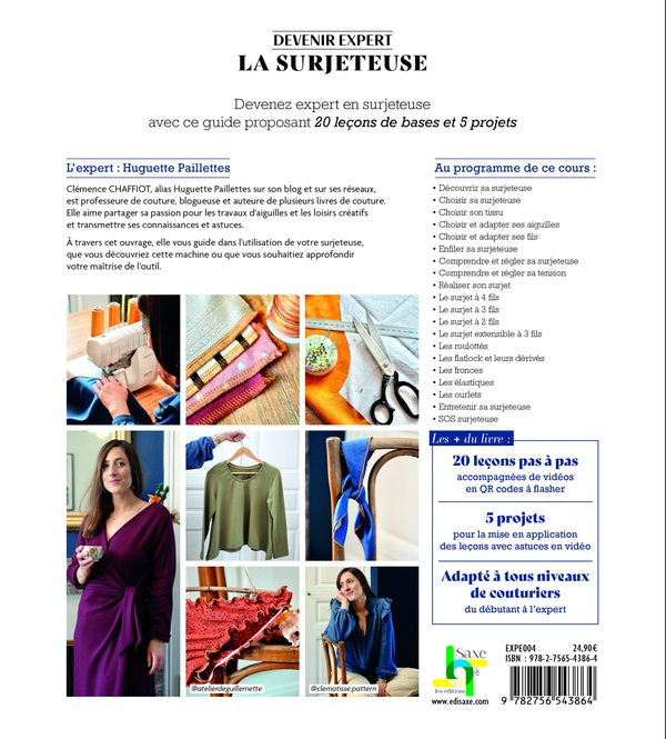Devenir expert : la surjeteuse