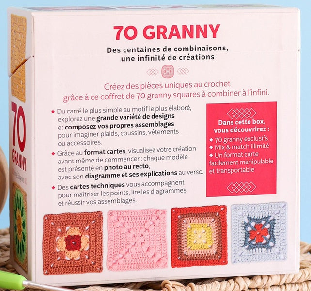 70 Granny au crochet : Des centaines de combinaisons, une infinité de créations