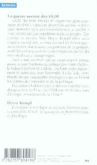 La guerre secrète des ogm