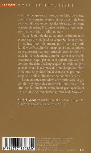 Samkara ; la quête de l'être