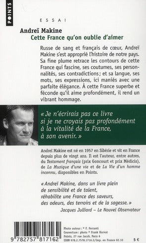 Cette France qu'on oublie d'aimer