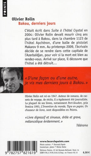 Bakou, derniers jours