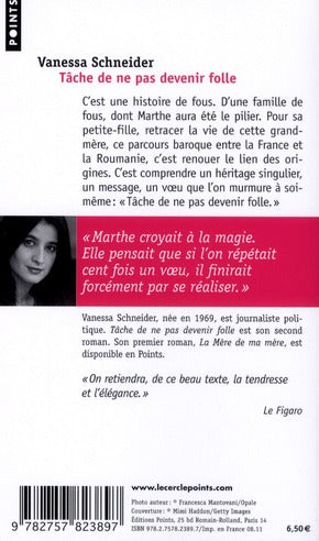 Tâche de ne pas devenir folle