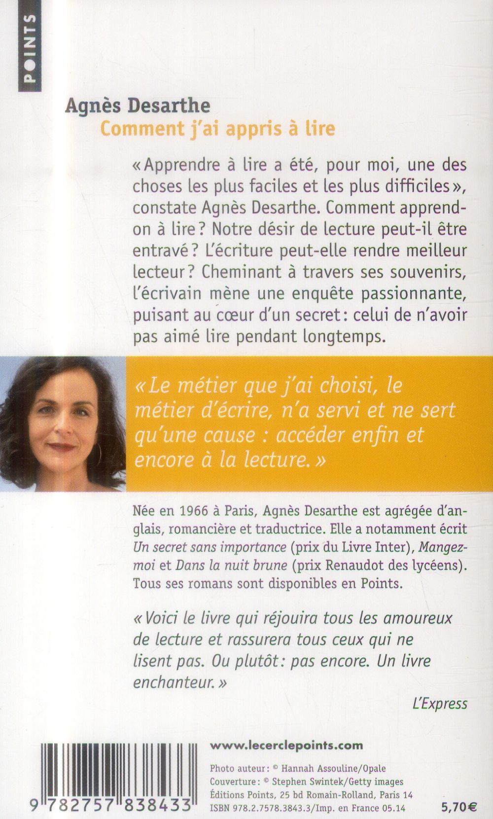 Comment j'ai appris à lire