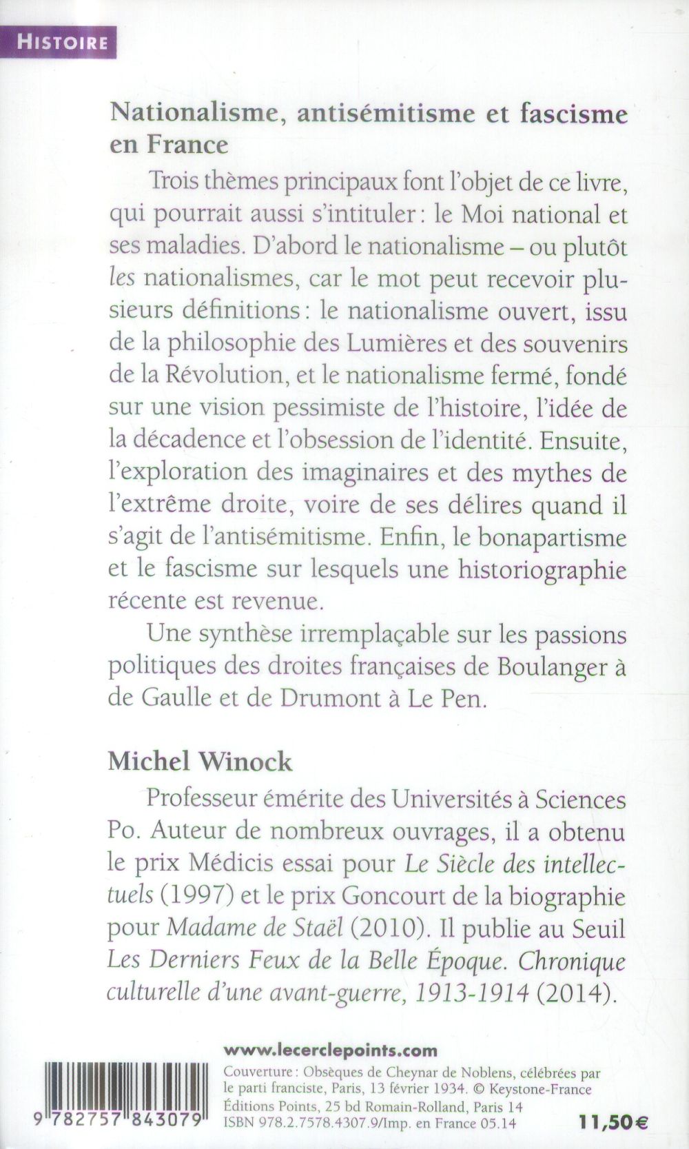 Nationalisme, antisémitisme et fascisme en France