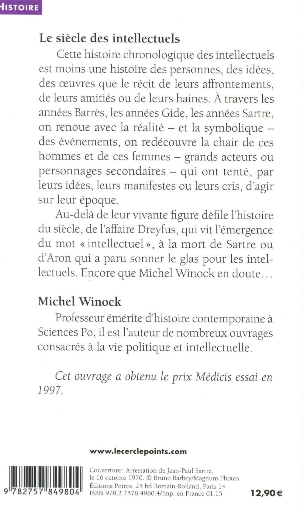 Le siècle des intellectuels