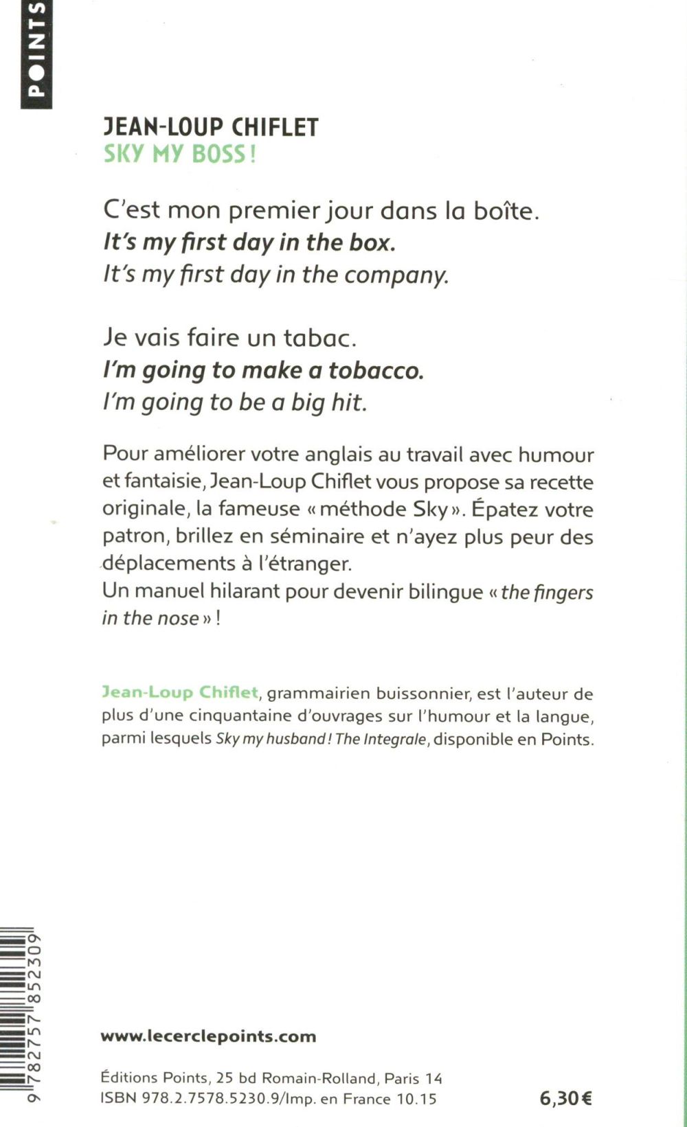 Sky my boss ! guide insolite de l'anglais des affaires