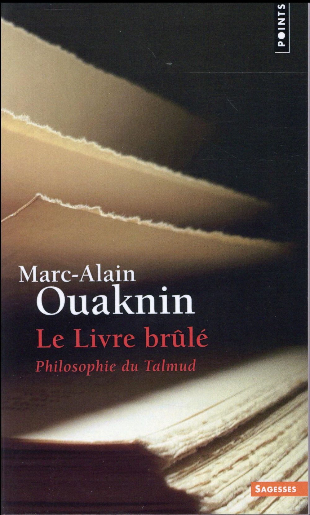 Le livre brûlé ; philosophie du Talmud