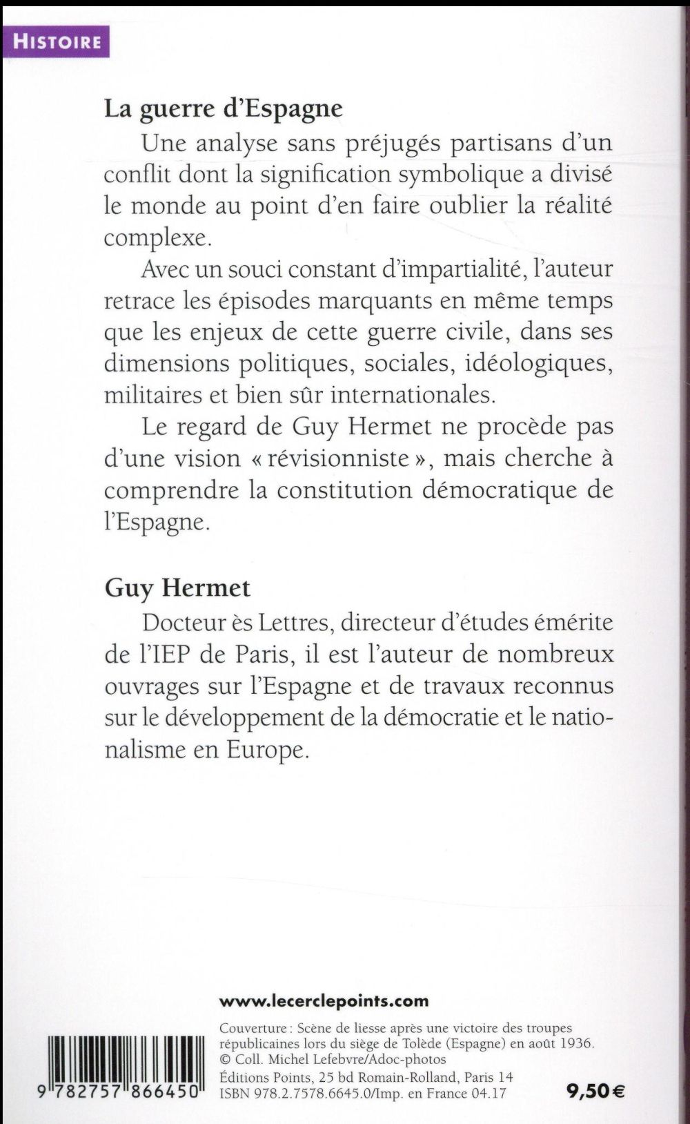 La guerre d'Espagne